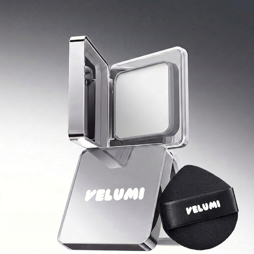Velumi Blur Powder compact and puff